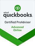 QuickBooks Certified ProAdvisor Advanced Online badge